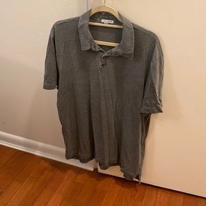 James Perse Brushed Stretch Jersey Polo Short Sleeve 4